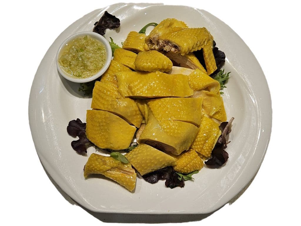 703. Conpoy Free Range Chicken 瑤柱貴妃雞 (半)h