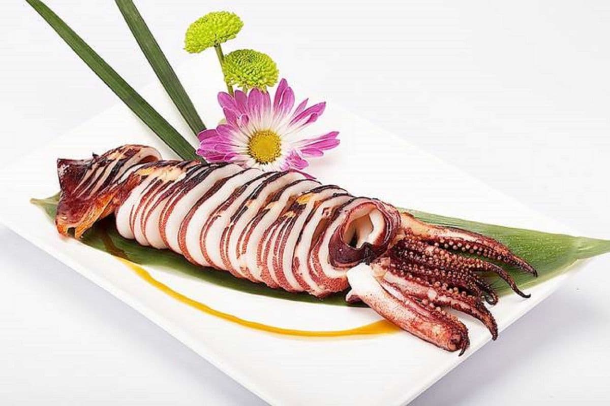 Grilled Whole Squid - Ika Yaki