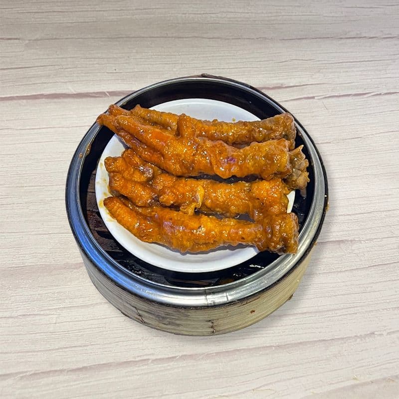 Steamed Chicken Claws in Black Bean Sauce / 豉汁蒸鳳爪.