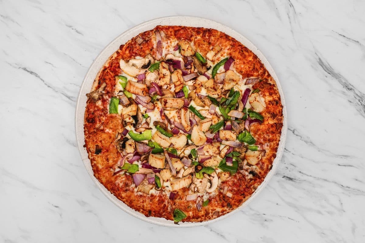 Two Medium Chicken Classic Pizza