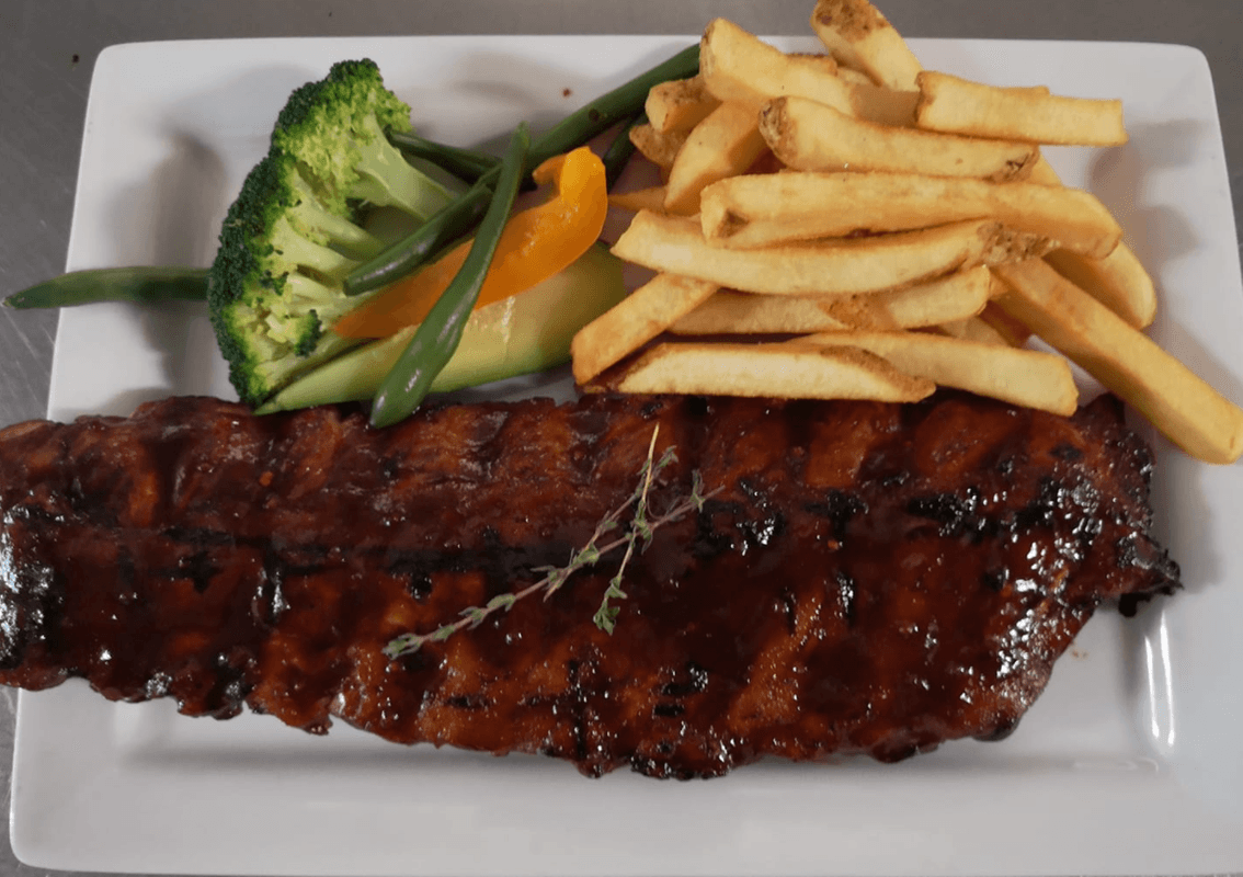 BBQ Ribs (1/2 Rack)