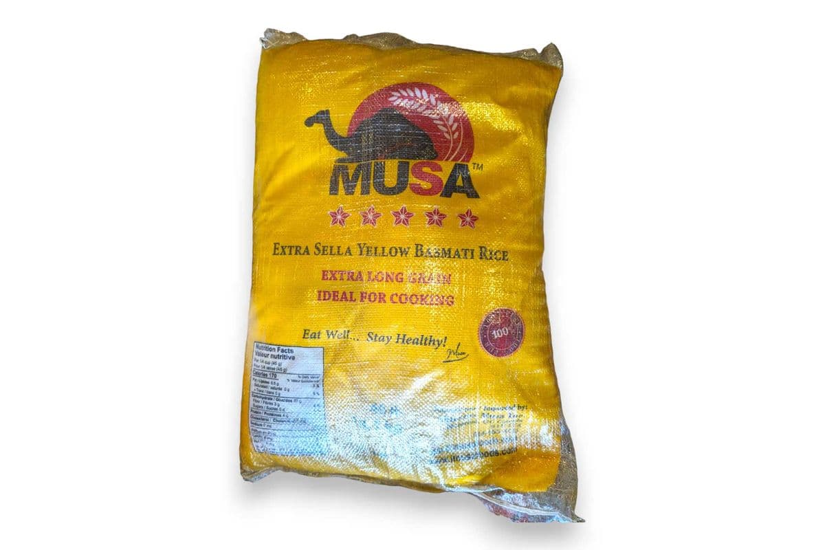 Riz Sella Jaune Long Grains (18.1 kg)