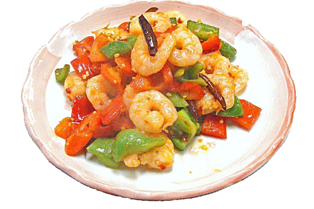 113. Szechuan Shrimp 四川蝦仁