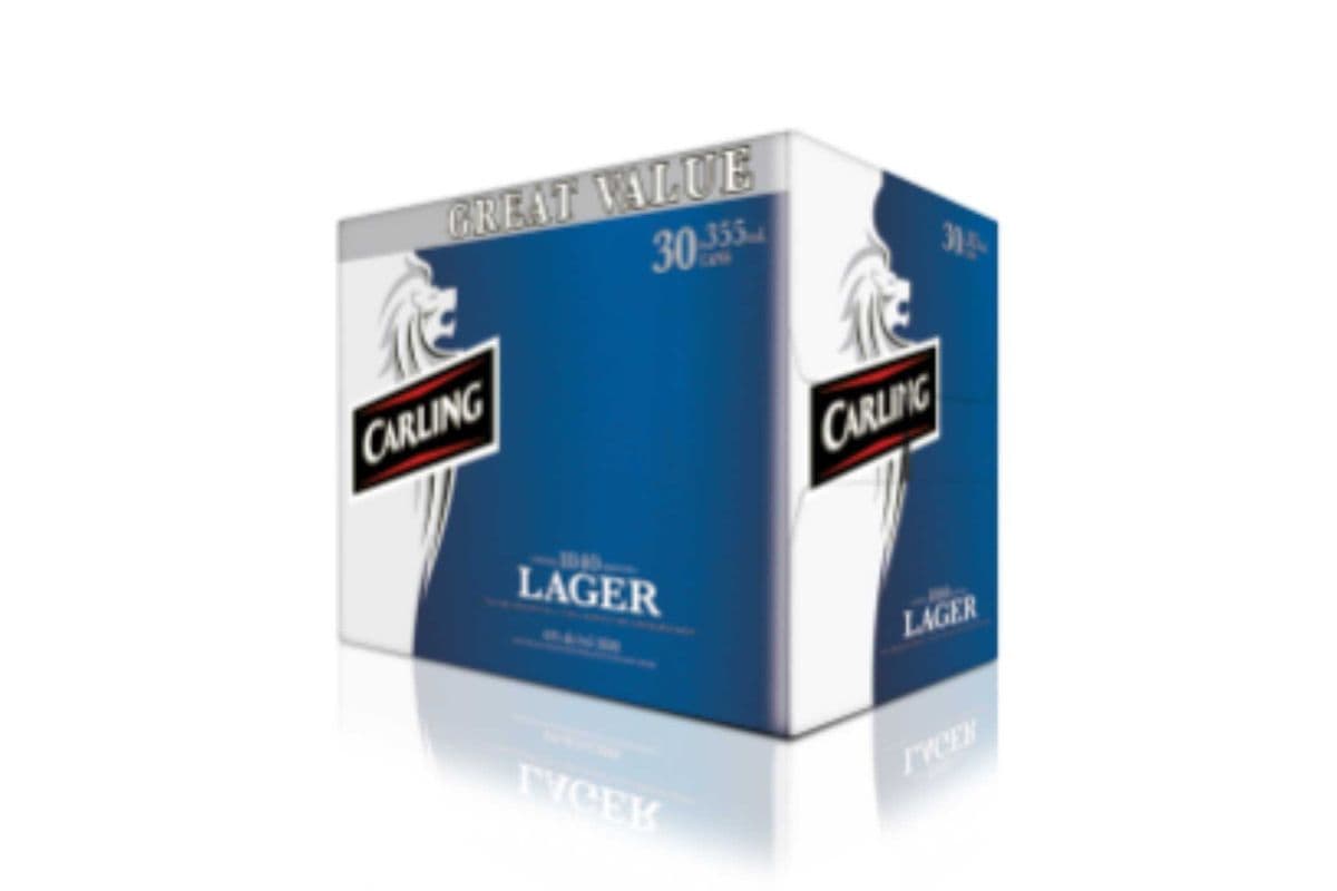 Carling Lager (24 x 355 ml Cans)