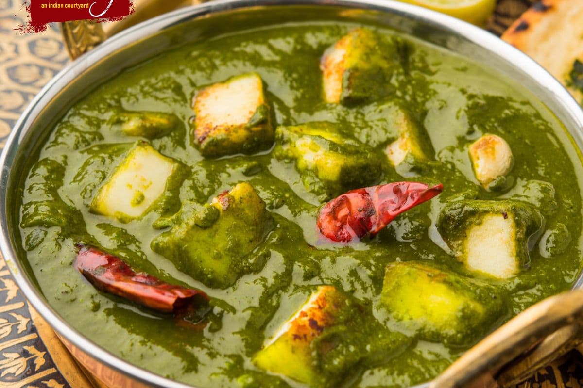 Palak paneer