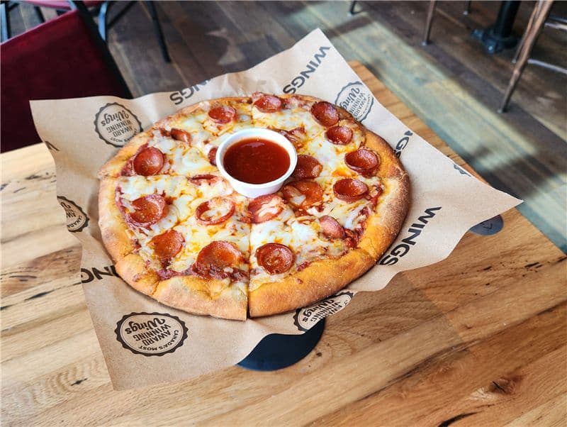 Pizza Honey Meat