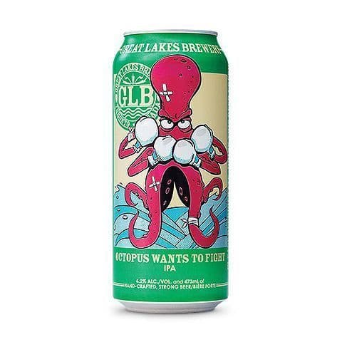 Great Lakes Octopus Wants To Fight IPA 473ml