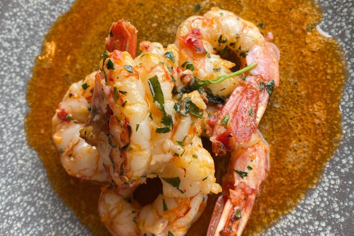 Calabrian Chili Prawns