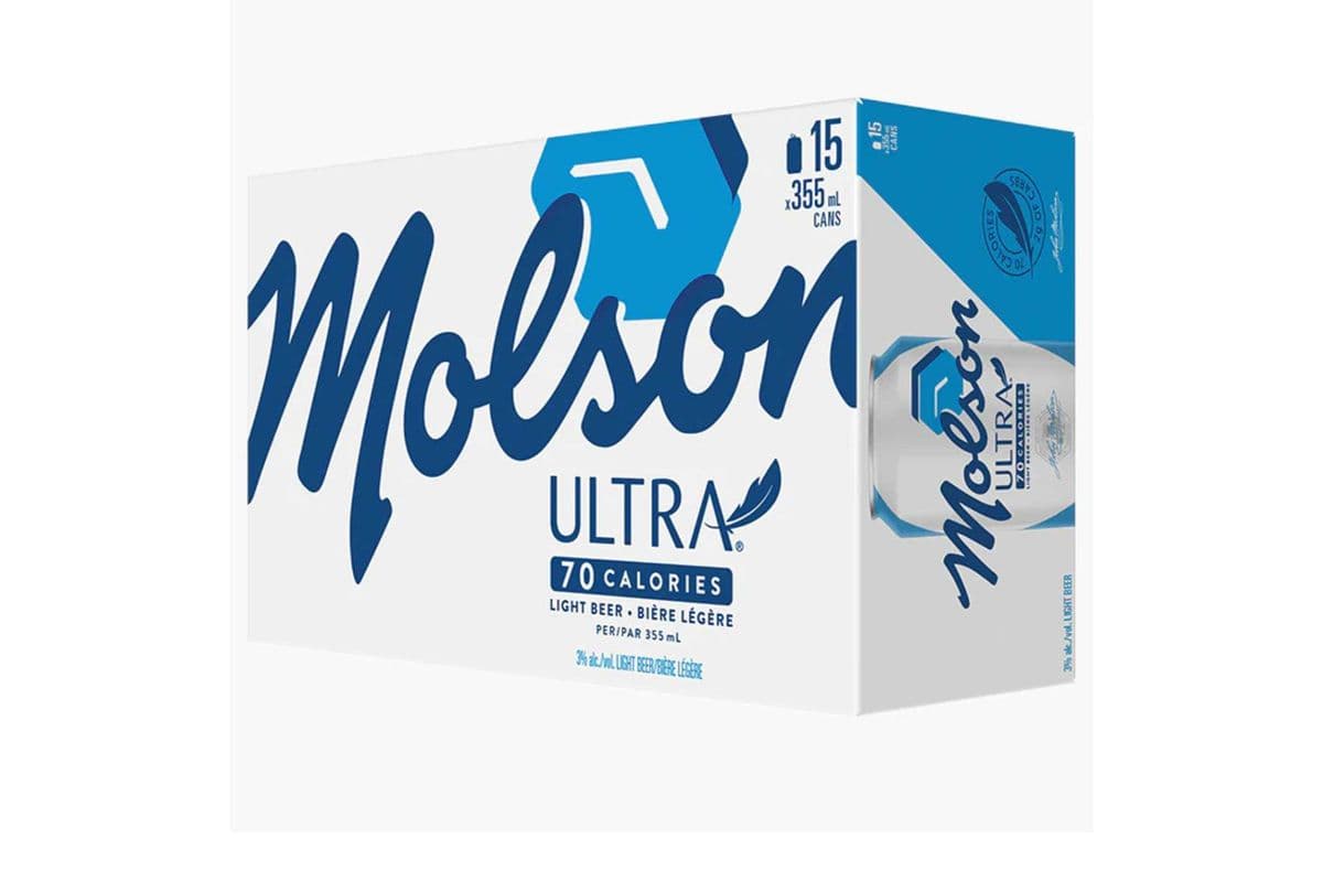 Molson Ultra (15 Cans) (15 x 355ml)
