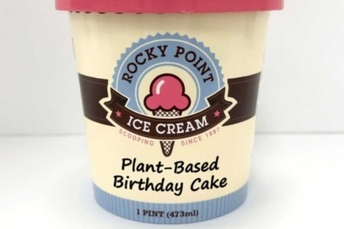 Plant-Based Confetti Cake Pint