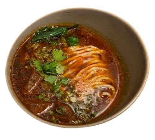 蔥燒牛肉麵(辣🌶) / Chef Special Spicy Beef Noodle Soup (Shank)(Spicy🌶)