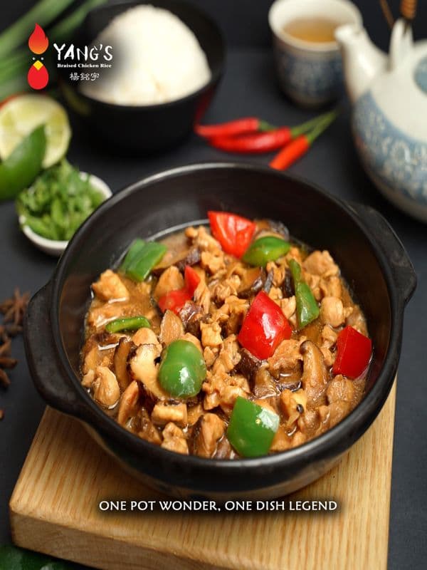Braised Chicken With Rice (Boneless)