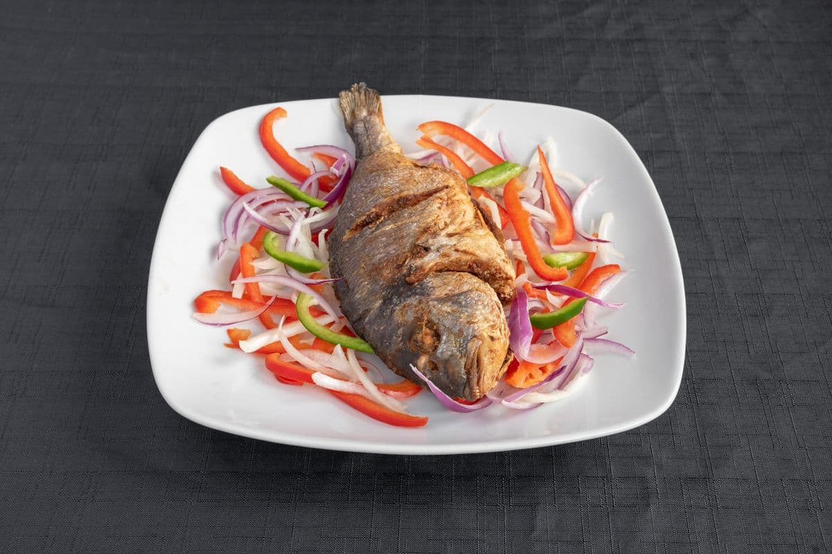 Poisson entier frit