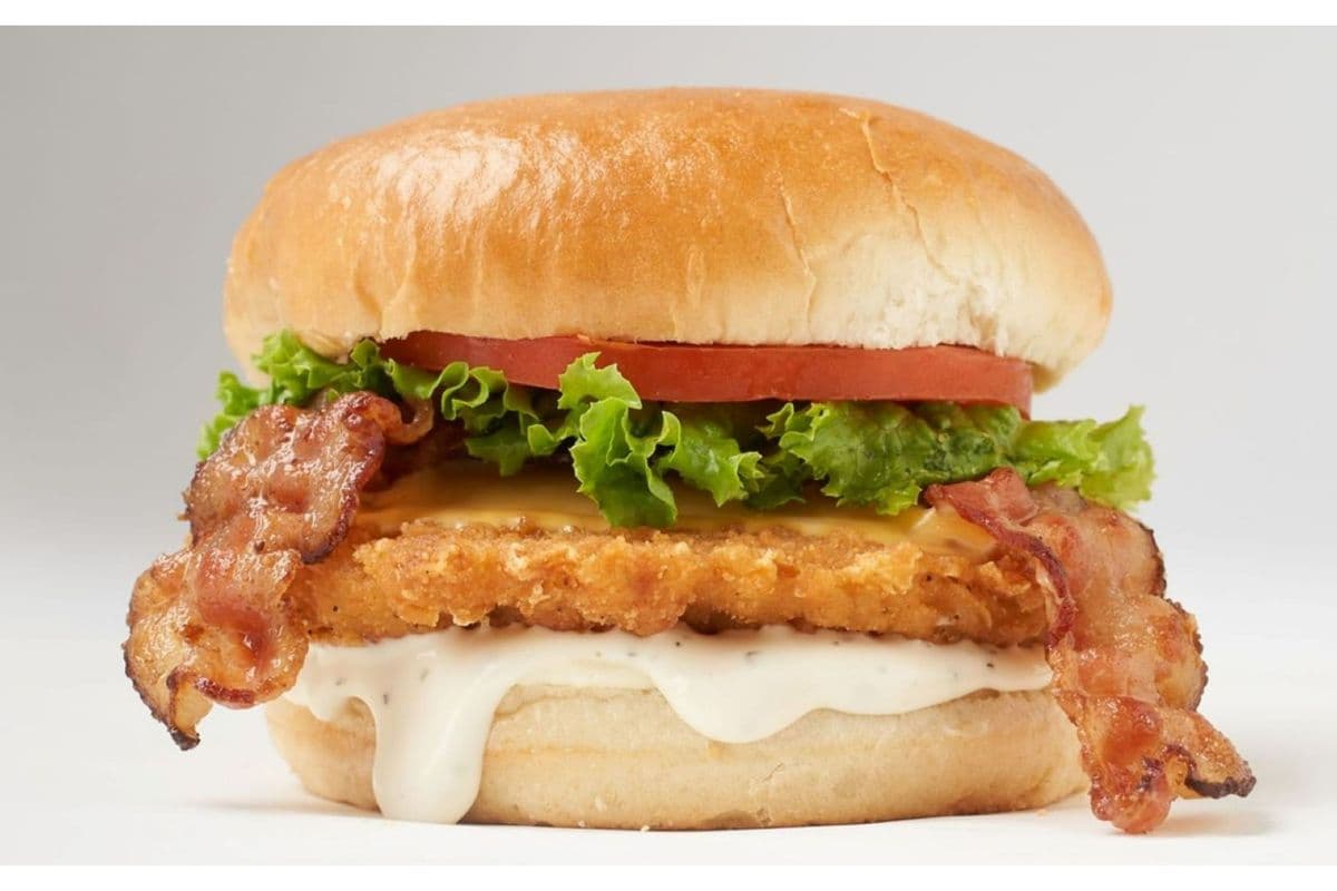 Bacon Ranch Chicken Burger a La Carte