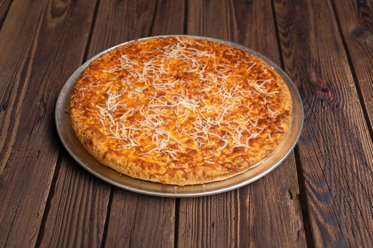 4. 14" Large Mozzarella, Parmesan, and Cheddar Pizza