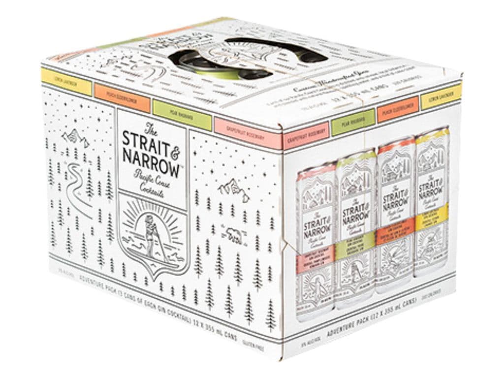 Strait and Narrow Adventure Mixer Pack (12x355ml)