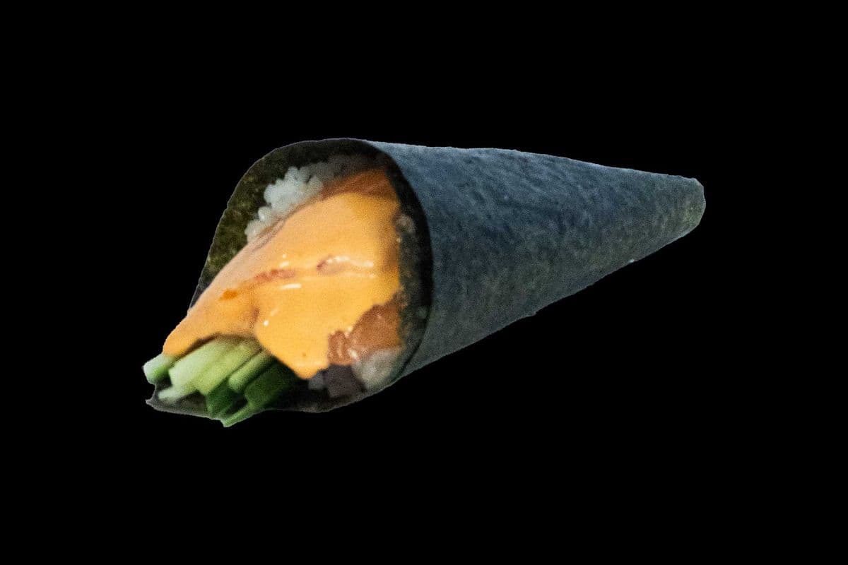 Spicy Salmon Cone