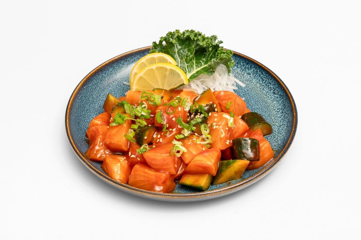 127. Spicy Salmon Sashimi
