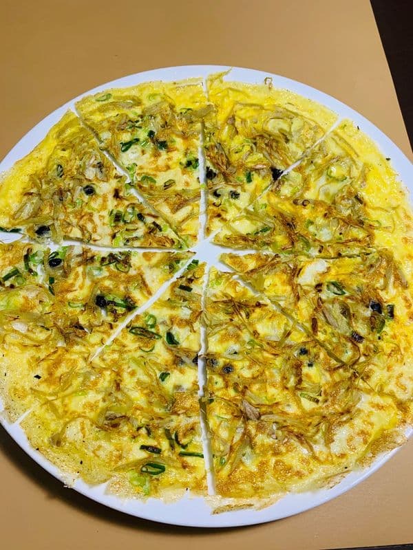 92. Home Style Pan Fried Egg with Black Bean and Ginger 家鄉豆豉薑煎蛋