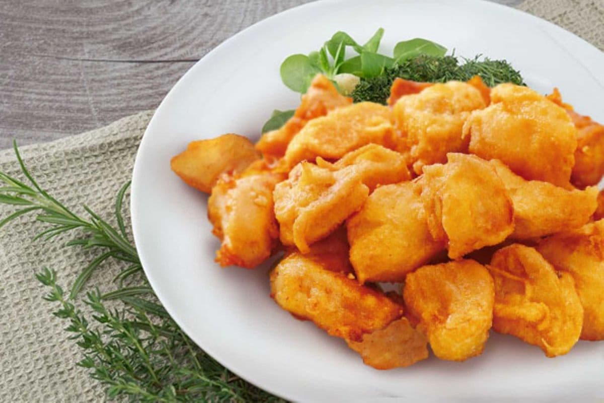 Fried King Oyster Mushroom