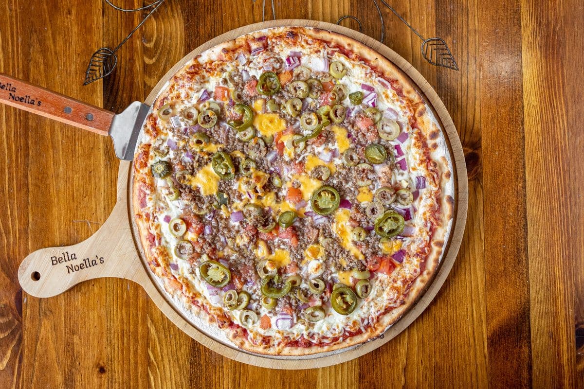 Medium The Taco Pizza