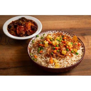 Tepsi Baitenjan with Rice