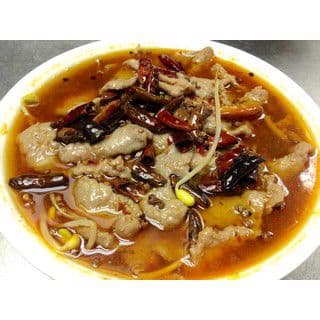 71 Spicy Sezchuan Style Beef in Soup / 水煮牛肉 -71