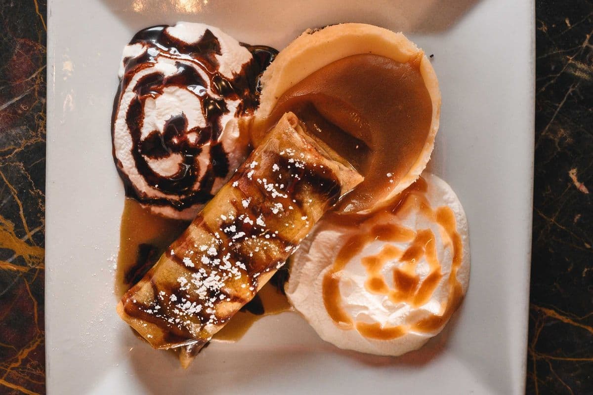Cheesecake and Mars Bar