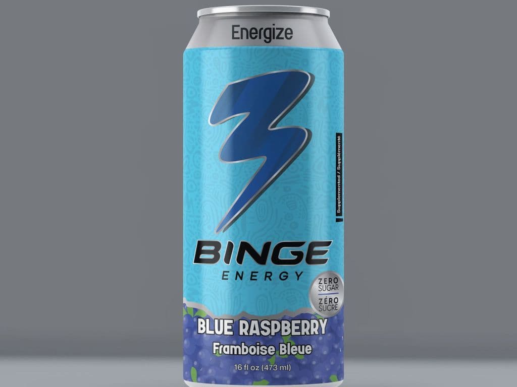 Binge Energy Drink (473ml) - Blue Raspberry