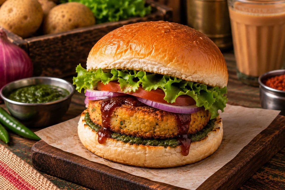 Aalo Tikki Burger
