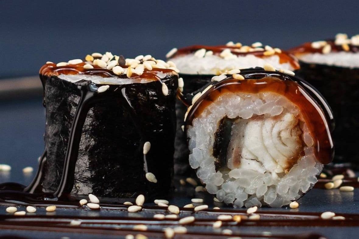 Unagi Maki Roll (6 pcs)