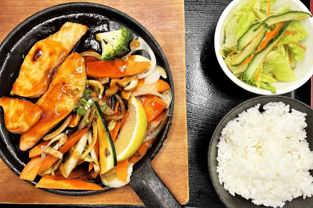 G.F. Salmon Teriyaki