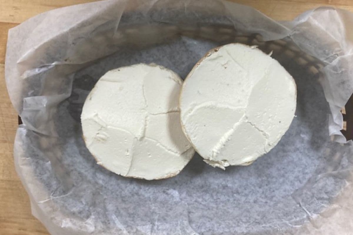Plain Shmear on a Bagel