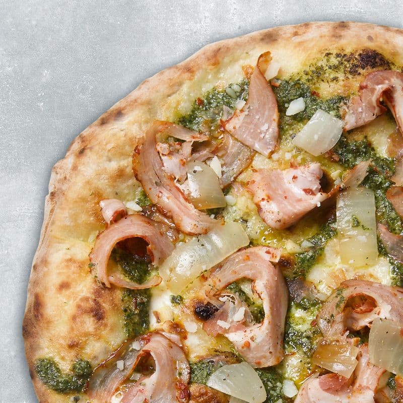 14” Pancetta Pizza