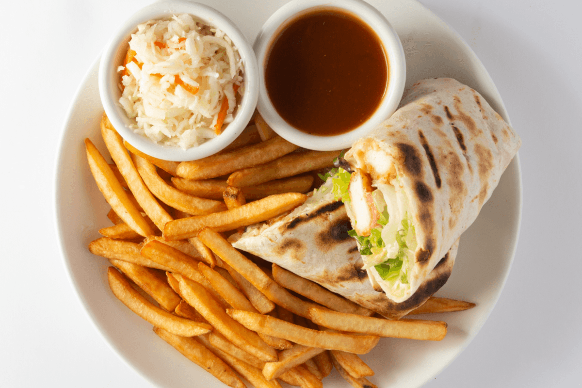 Wrap aux lanières de poulet Cesar