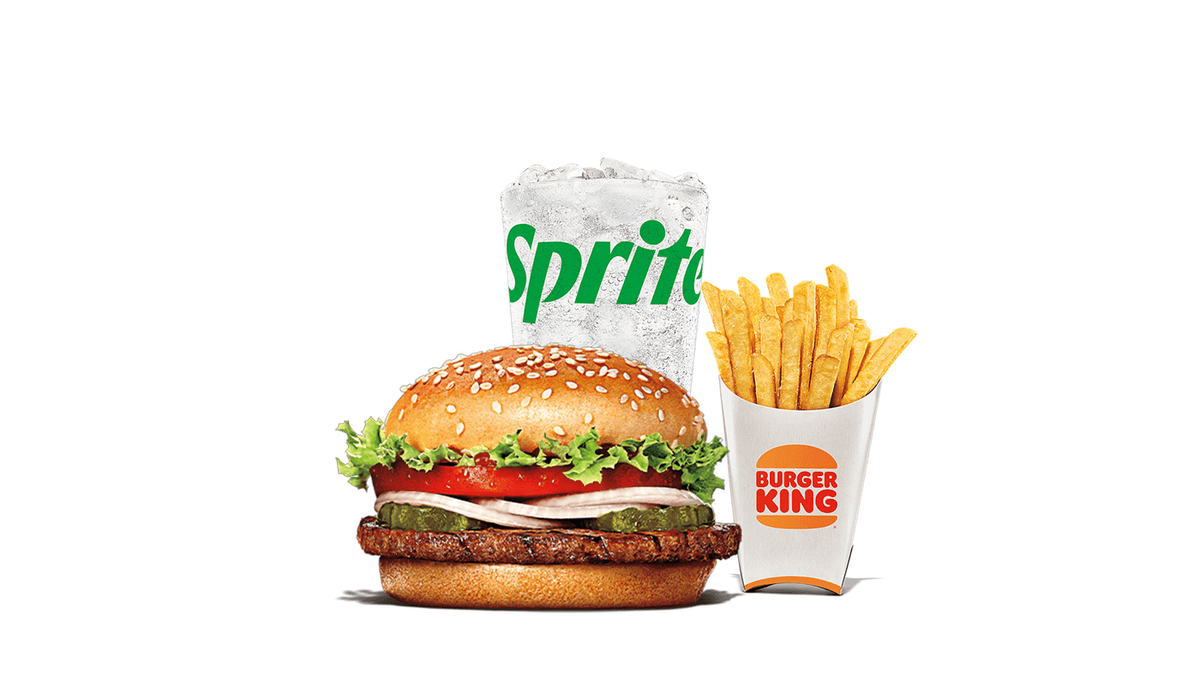 Veggie Burger Medium Combo