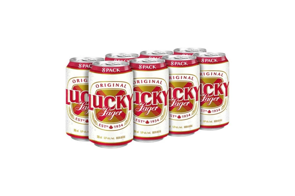 Lucky Lager (8 Cans) (8 x 355ML)