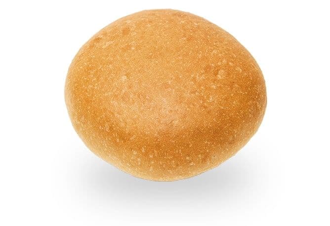 White Hamburger Bun - 6 Pack