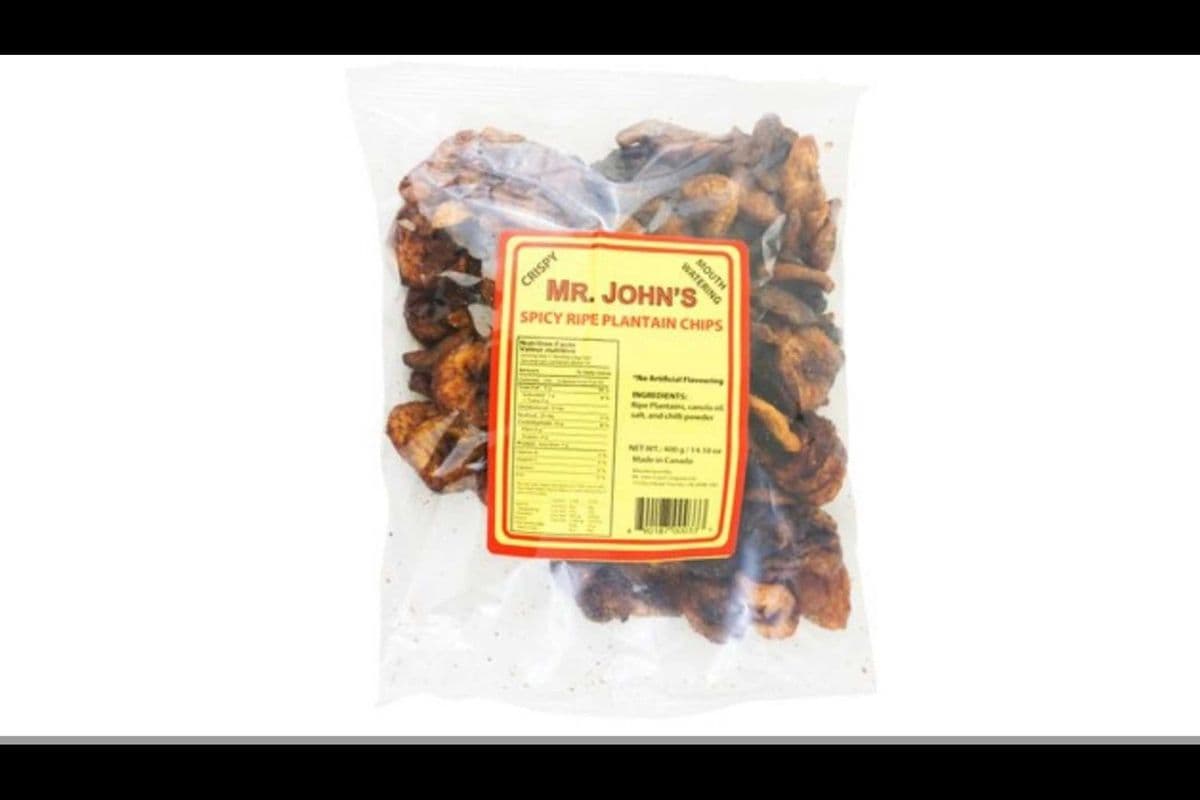 Small Mr John Plantain Chips Ripe (135 g)