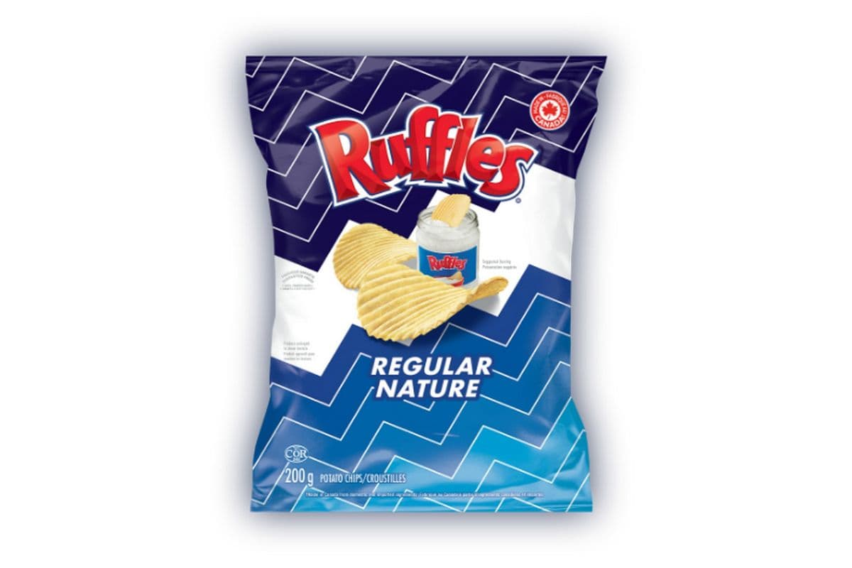 Ruffles Potato Chips Regular (200 g)