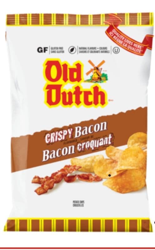Old dutch crispy bacon