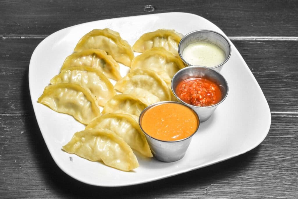Steamed Chicken Momo (10pcs)