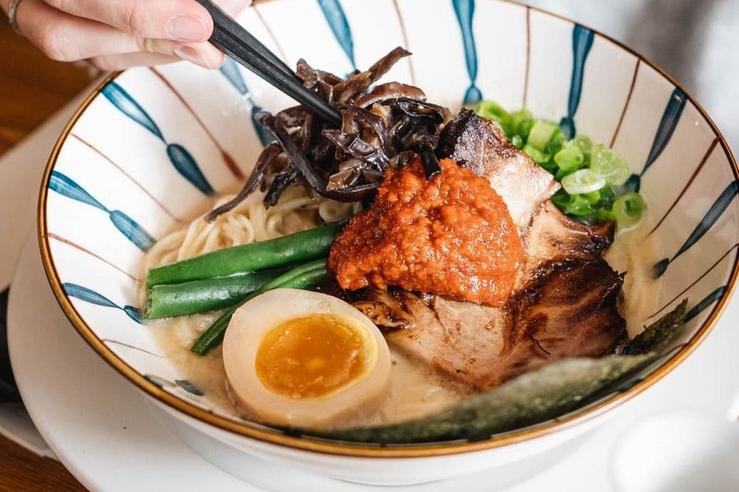Ramen Chashu Tonkotsu au miso épicé / Chashu Tonkotsu with Spicy Miso Ramen