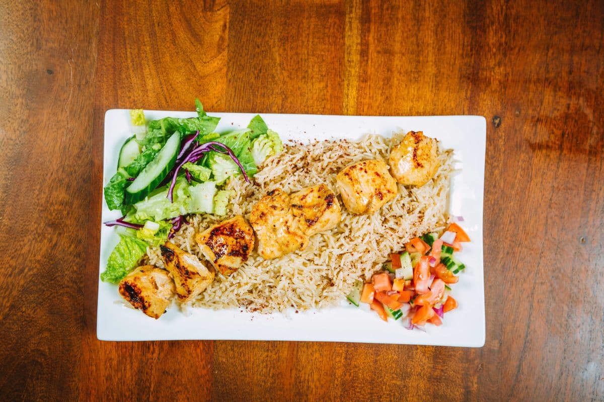 Afghani Chicken Breast Dinner