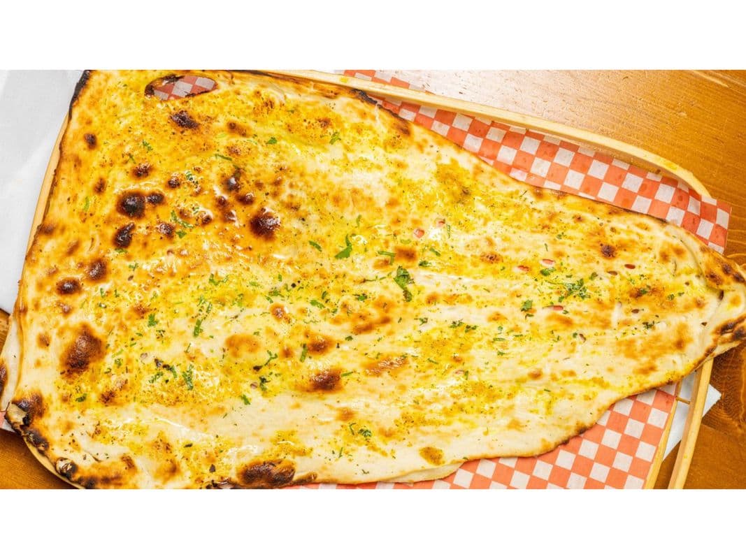 Family Size Garlic Naan