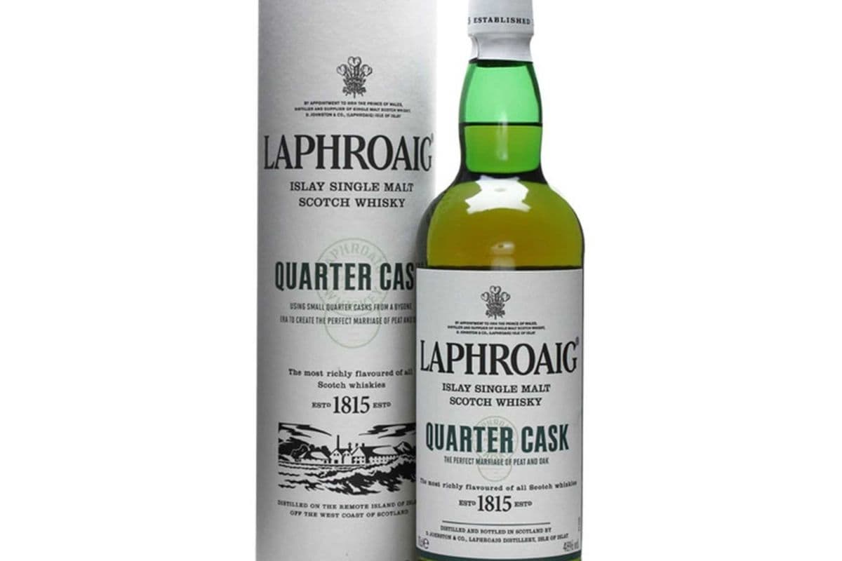 Laphroaig Islay Single Malt Quarter Cask (1 x 750 ml)