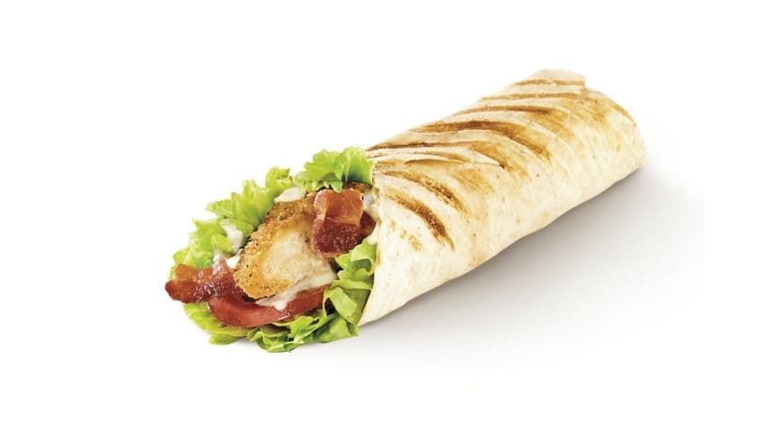 Crispy Chicken Bacon Ranch Wrap