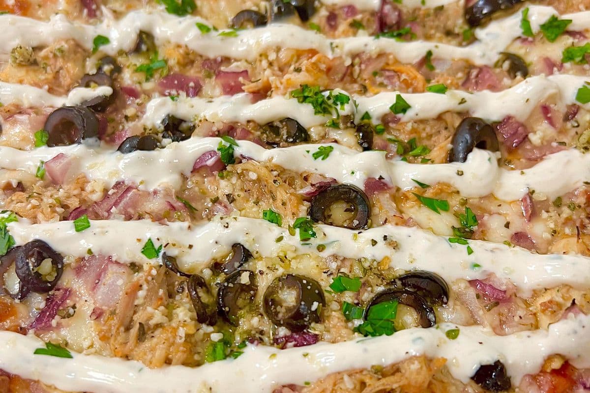 Chicken Shawarma Pizza Neapolitan