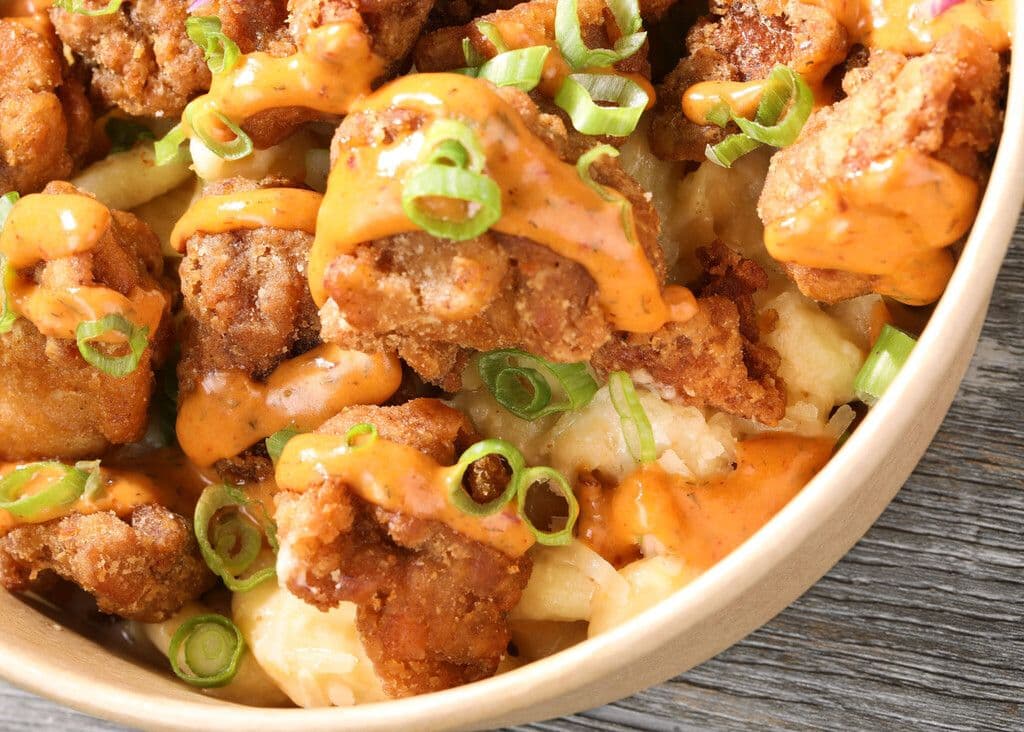 Popcorn Mac N Cheese