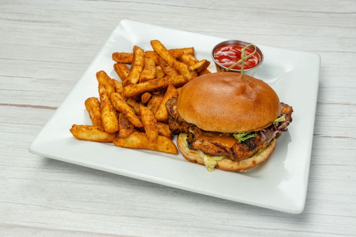 Cajun Chicken Club Sandwich